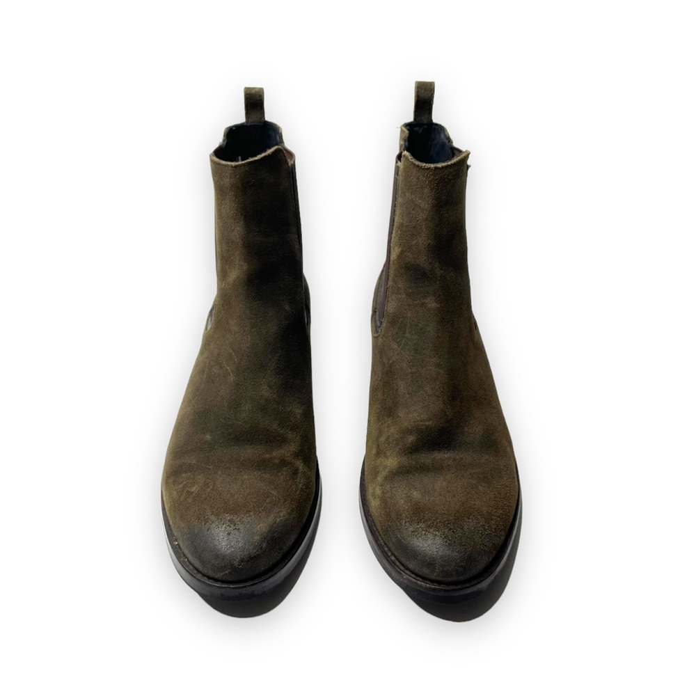 Thursday Boot Co. | Duke Boots in Dark Olive Suede 10